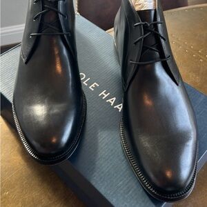 Cole haan men leather boots SIZE10 Men’s